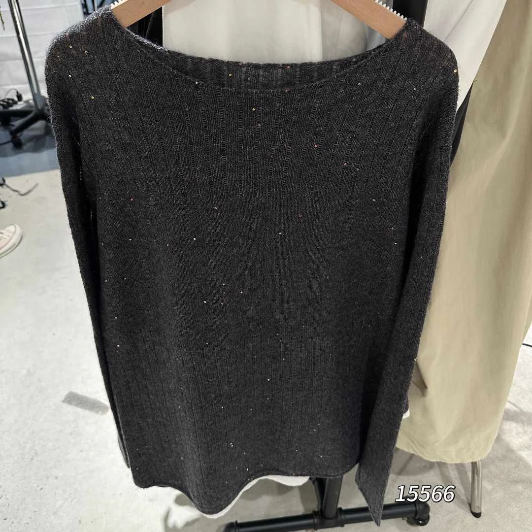 15566（部分无水洗唛，介意慎拍）CHUXUN新款韩版亮片针织长袖