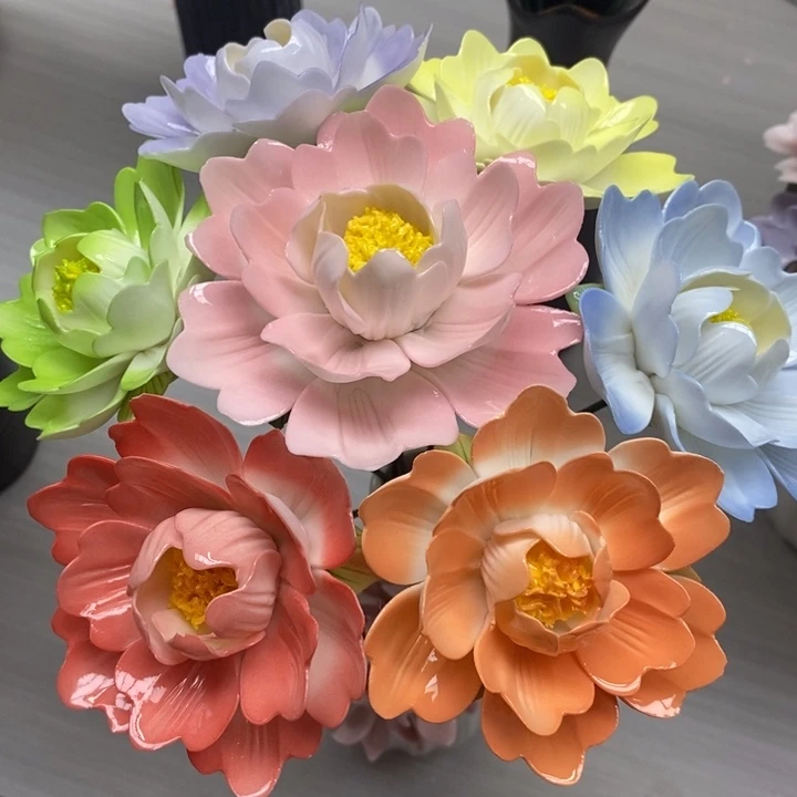 陶瓷陶瓷材料加工7朵