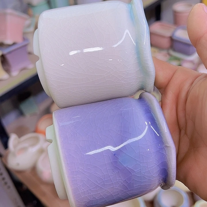 陶瓷花盆当场满12包邮