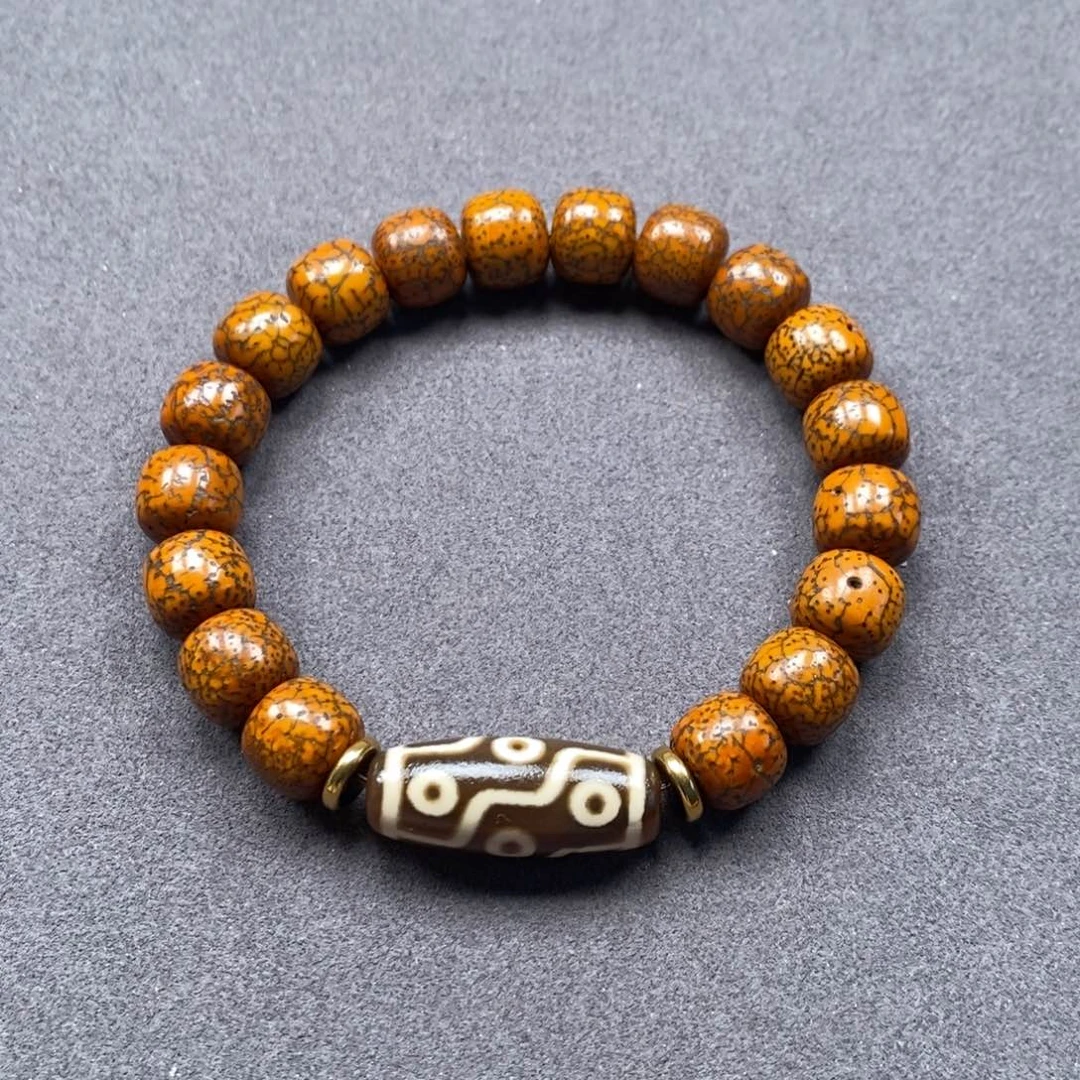 菩提把件未镶嵌星月