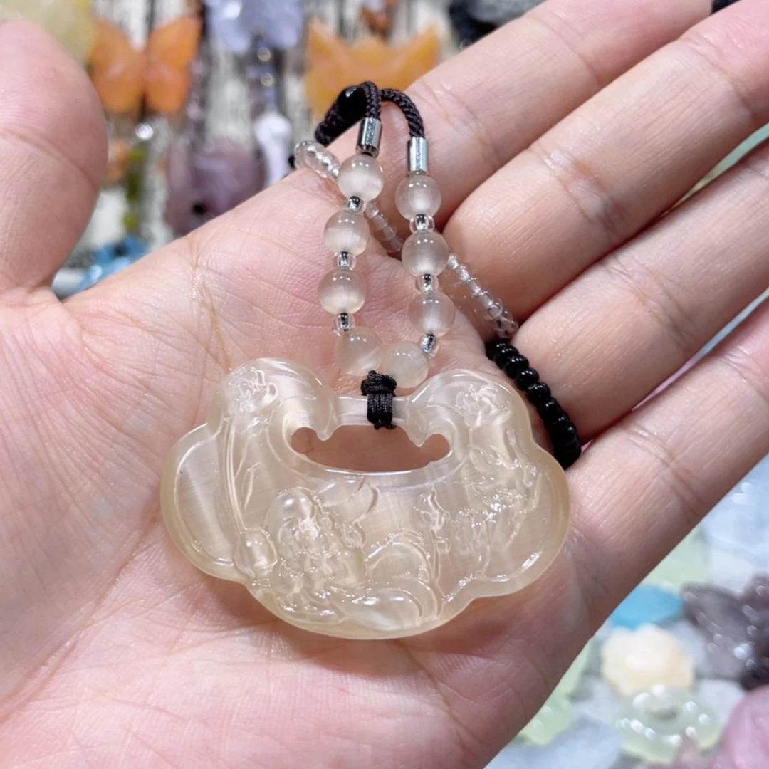 【闪购商品】未镶嵌岫玉颈饰55吊坠