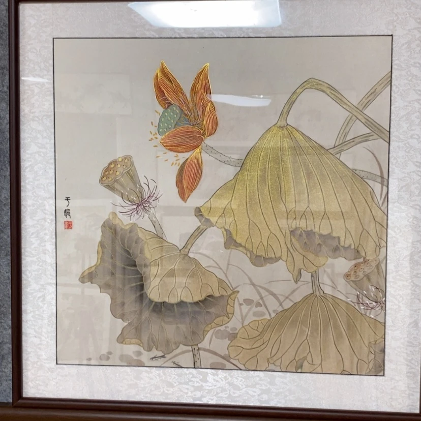 【闪购商品】国画手绘国画工笔带框