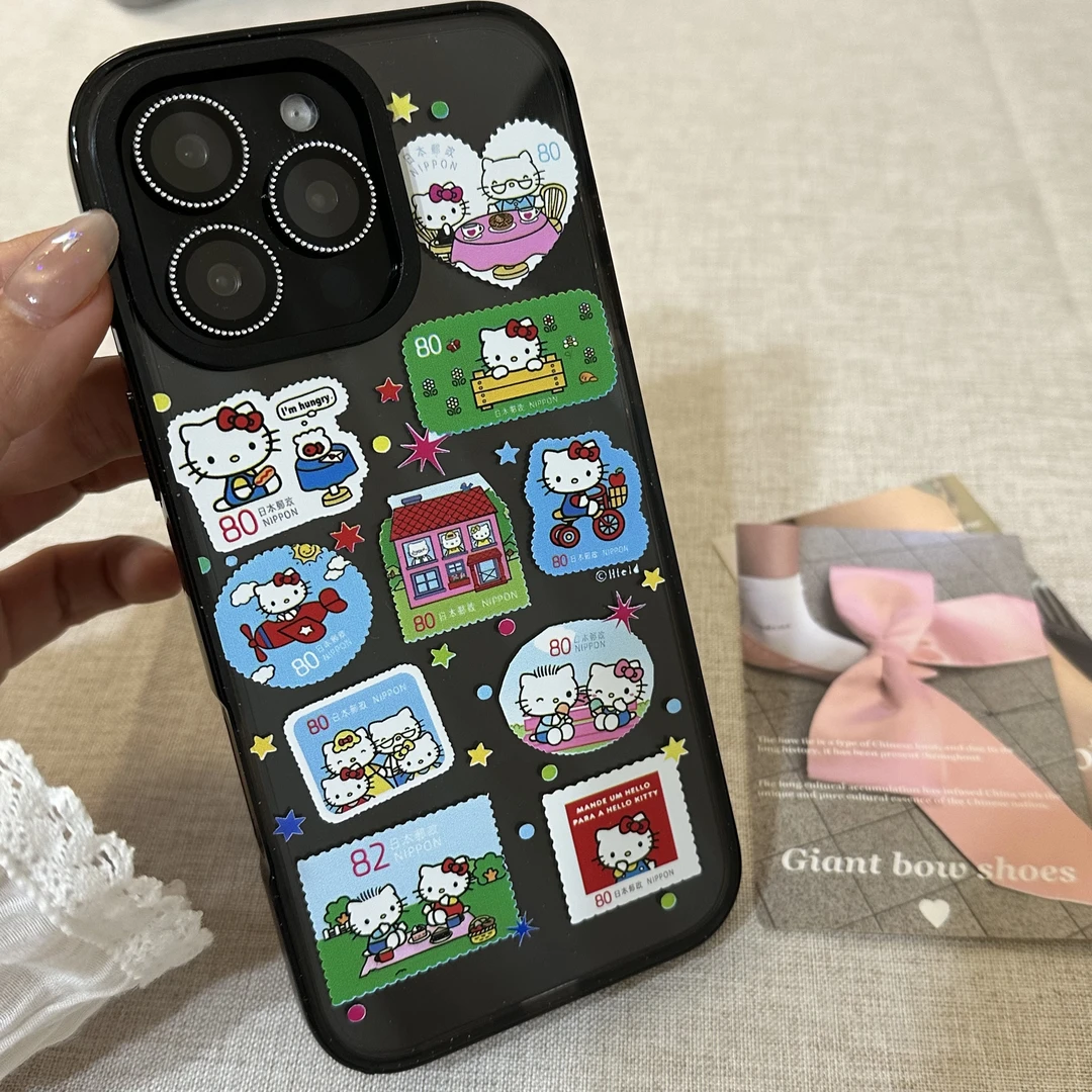 【壳乐专属】韩系亚克力网感KT邮件适用苹果16pro女iphone15手机壳