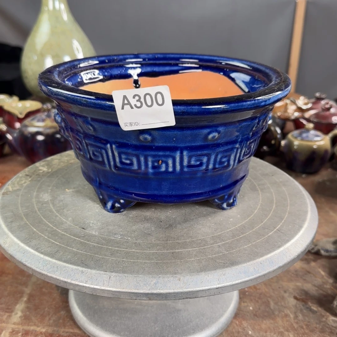 紫砂花盆9*5300       瑕疵品
