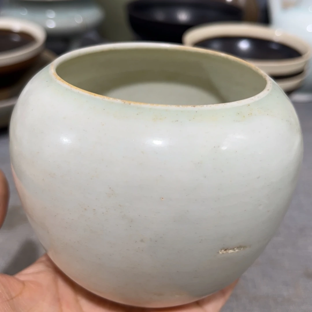 王***复湖田窑青白釉钵子