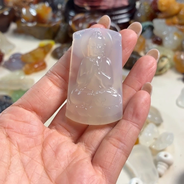 未镶嵌吊坠(不含链)玛瑙/玉髓