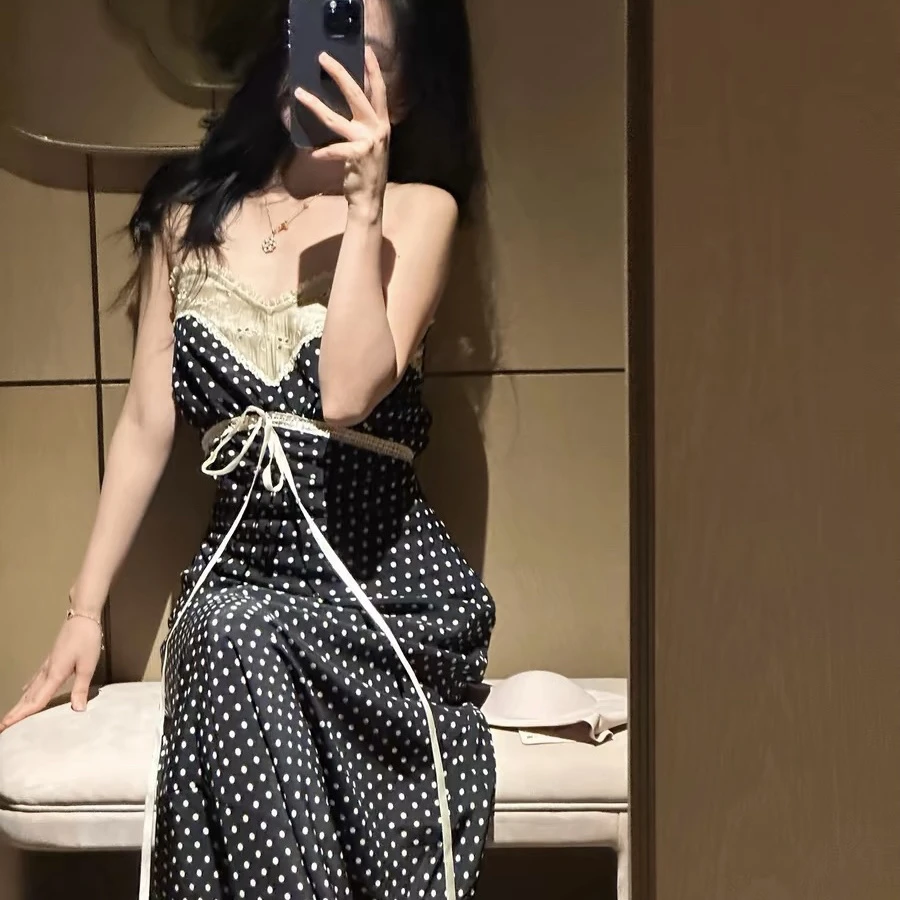 【清仓no退no换】CBY【曼城旧事】波点连衣裙