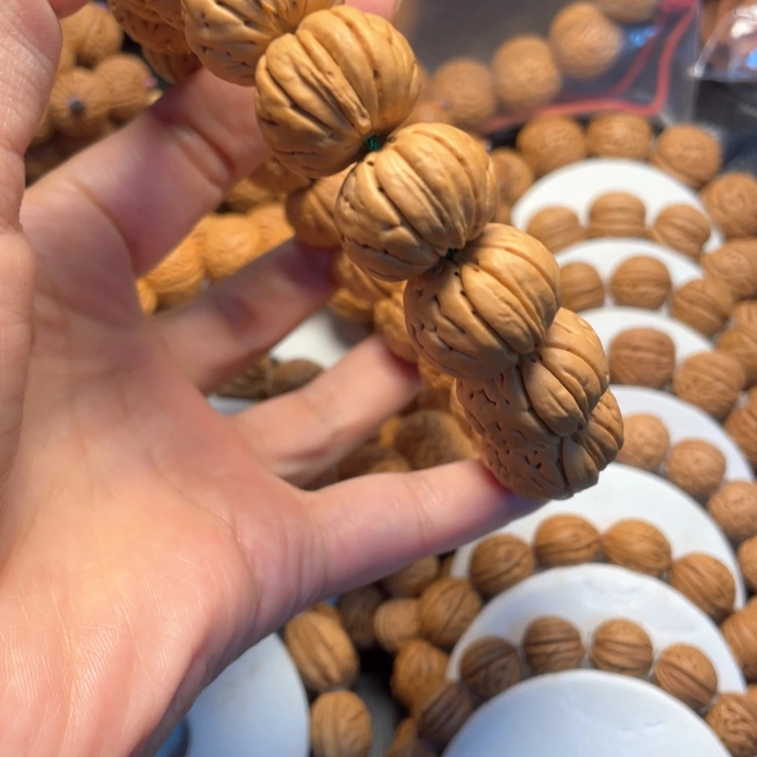 桃核吊坠桃核手串20+钮扣