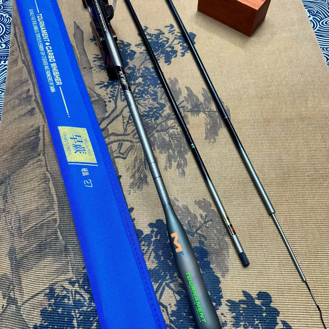 2池川家貿易 新品 早蕨 硬調竿身碳带 拔群对衡性能デレラ鲫竿