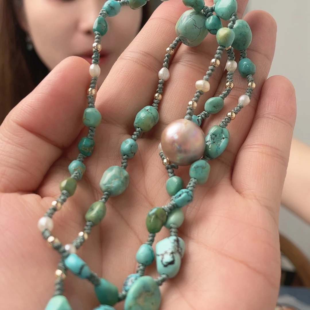 未镶嵌绿松石珠宝奇石