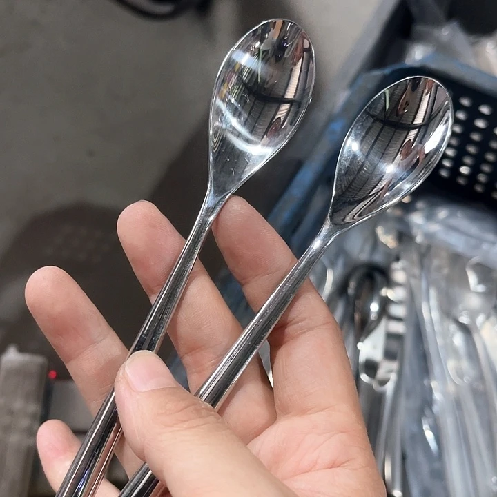 18-10不锈钢福家甜品勺俩