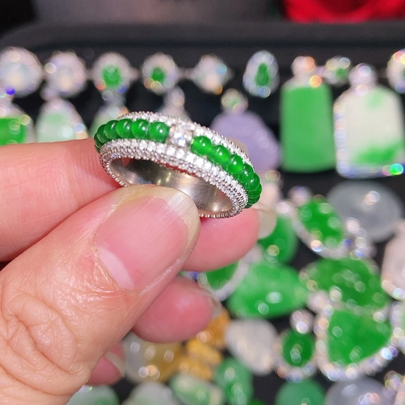 【闪购商品】未镶嵌戒指翡翠天然翡翠