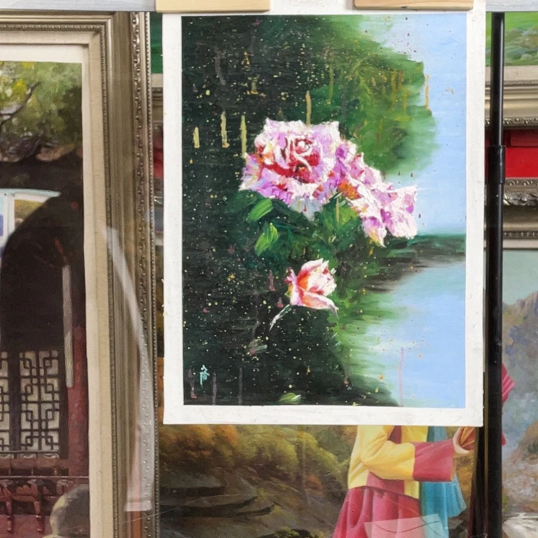 油画朝鲜艺术家57/37