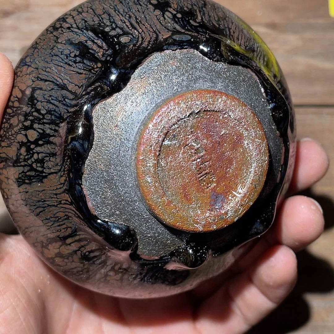 茶盏建窑建盏柴烧39