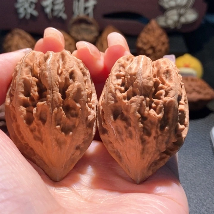 吊坠文玩核桃聚核财婉楸60