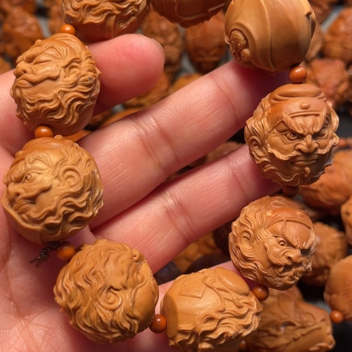 【闪购商品】橄榄核手串/手链钟馗纳福