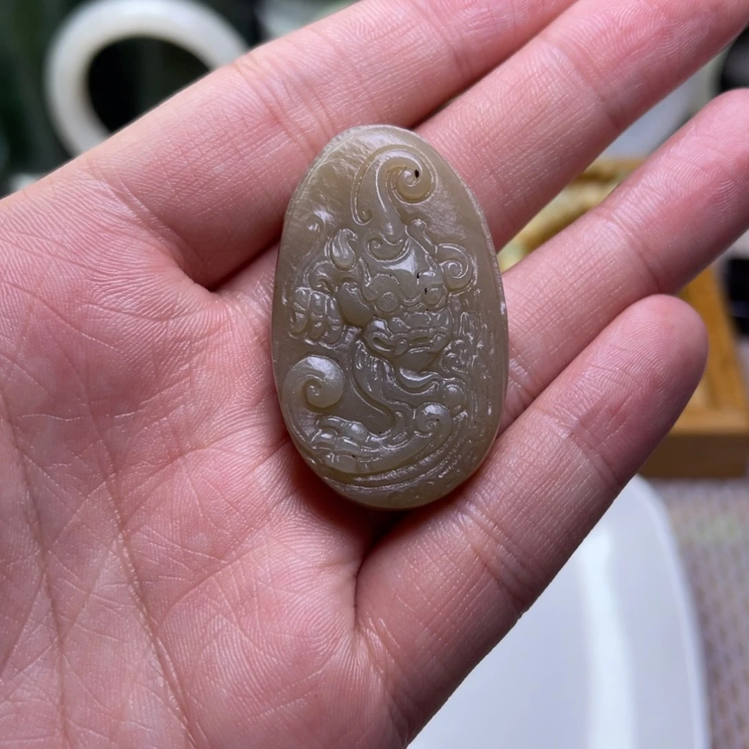 未镶嵌和田玉挂件