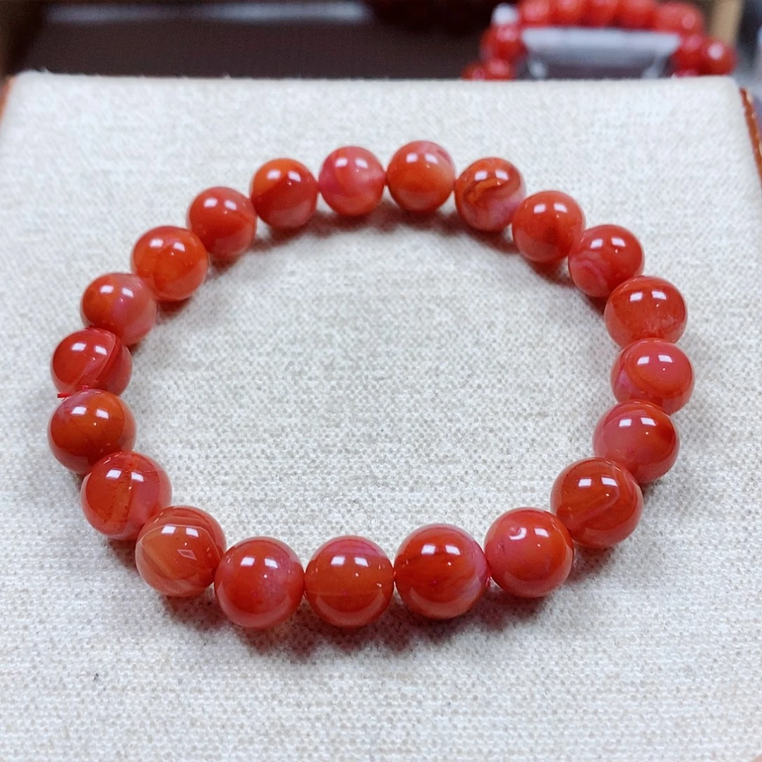 未镶嵌手串南红玛瑙卡9
