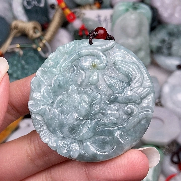 颈饰未镶嵌翡翠翡翠
