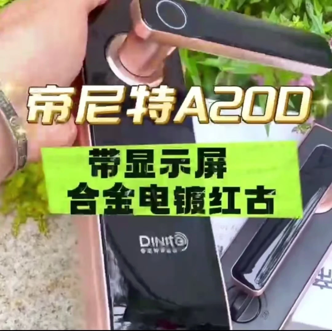 帝尼特智能锁A20D长治地区包安装其他地区勿拍
