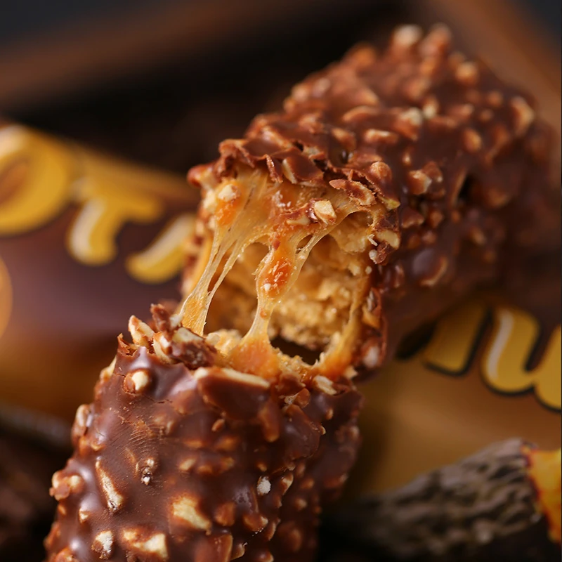 进口阿孔特牌盒装奥特叉六巧克力味夹心糖果6条