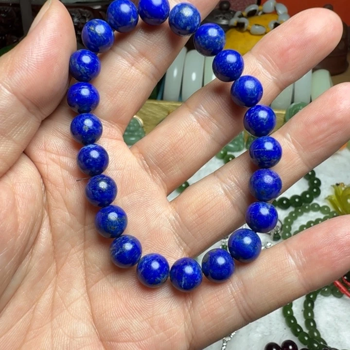 空***青金石未镶嵌手串