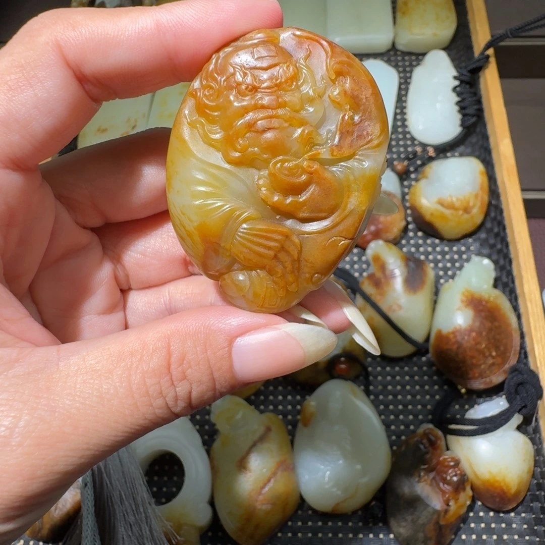 吊坠(不含链)未镶嵌和田玉