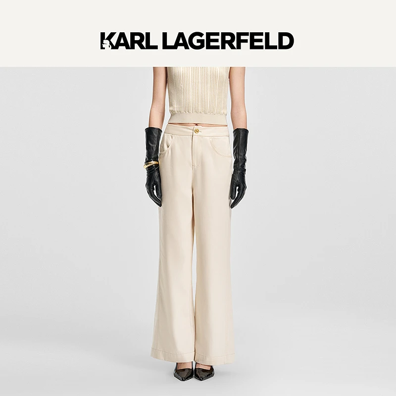 【官方】KARL LAGERFELD卡尔拉格斐2025夏季牛仔裤老佛爷M22E1109