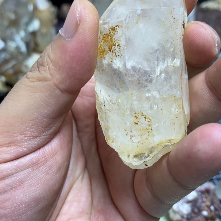 水晶水晶柱未镶嵌