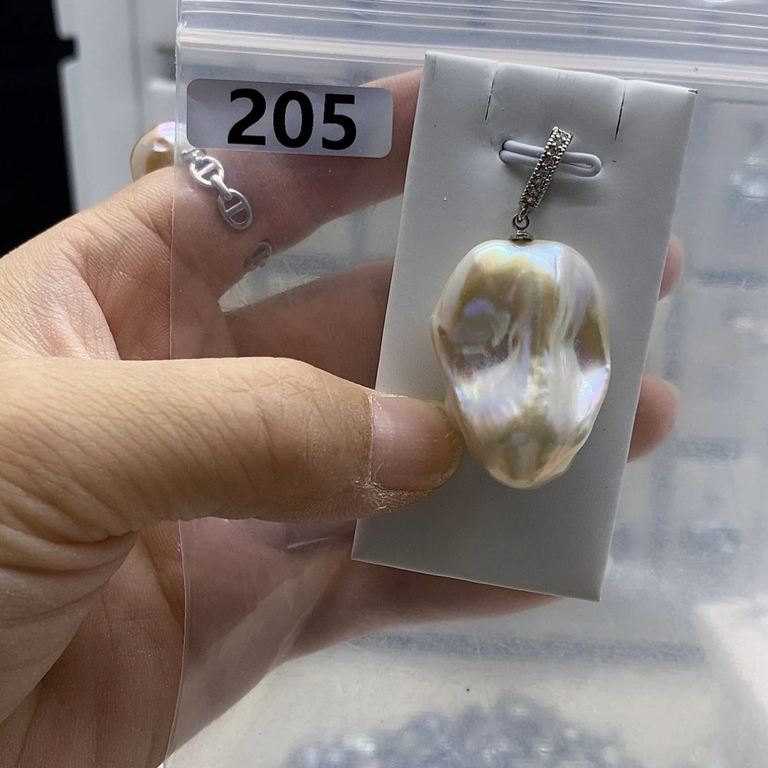 颈饰合金淡水珍珠
