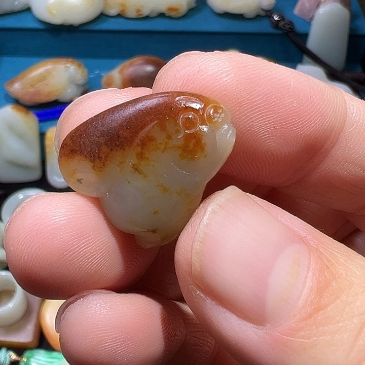 和田玉未镶嵌吊坠(不含链)