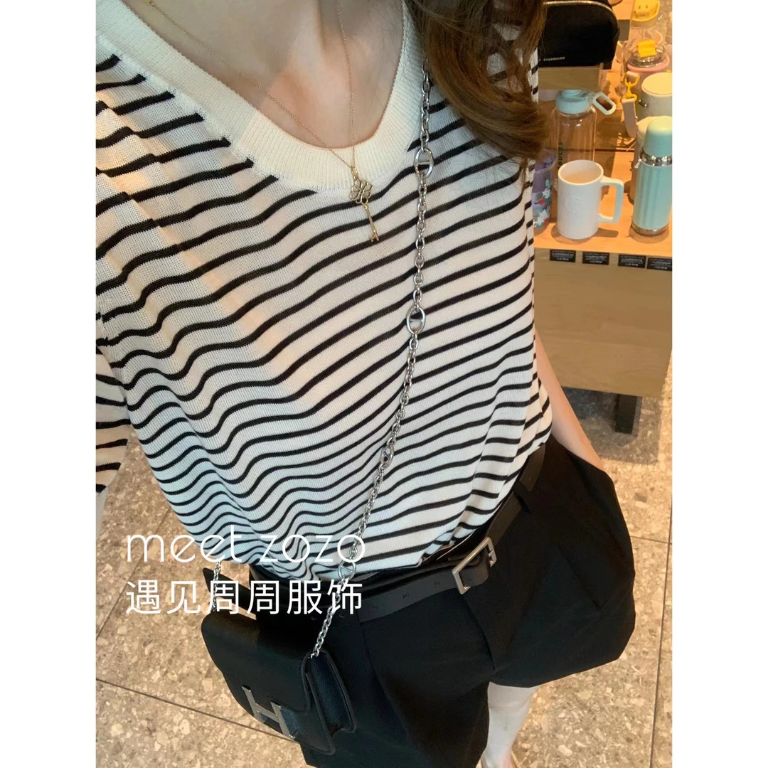 MEET ZOZO【周周】针织上衣6185