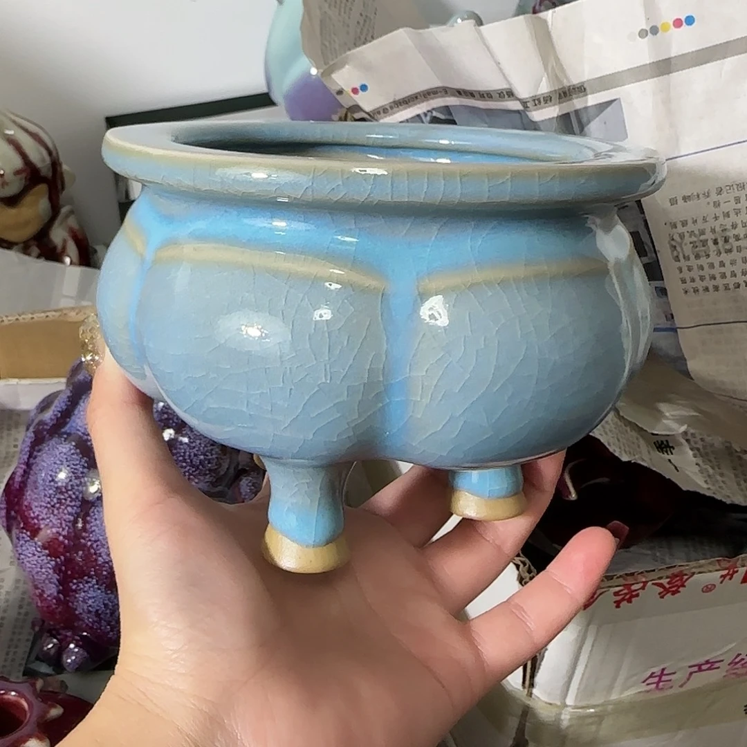 陶摆件郑家钧窑摆件