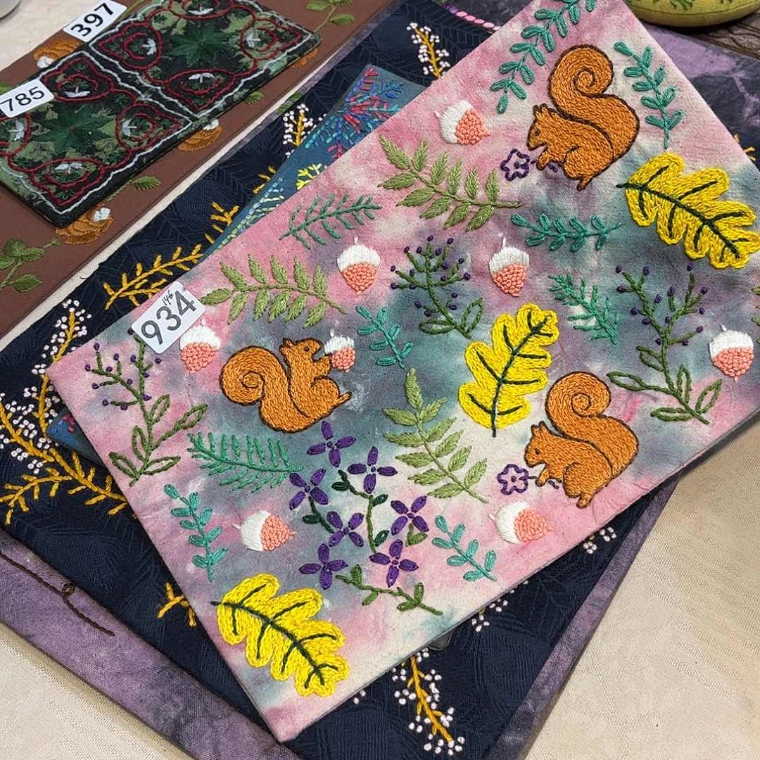 规格20.30刺子绣茶席