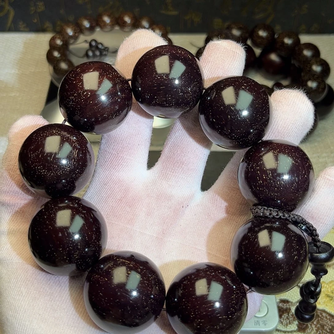 檀香紫檀（小叶紫檀）3.0 9颗 带星