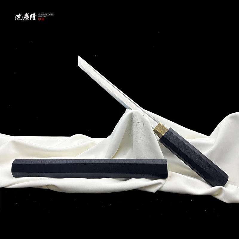 龙泉沈广隆 - 短款棍刀  宝剑 未开刃