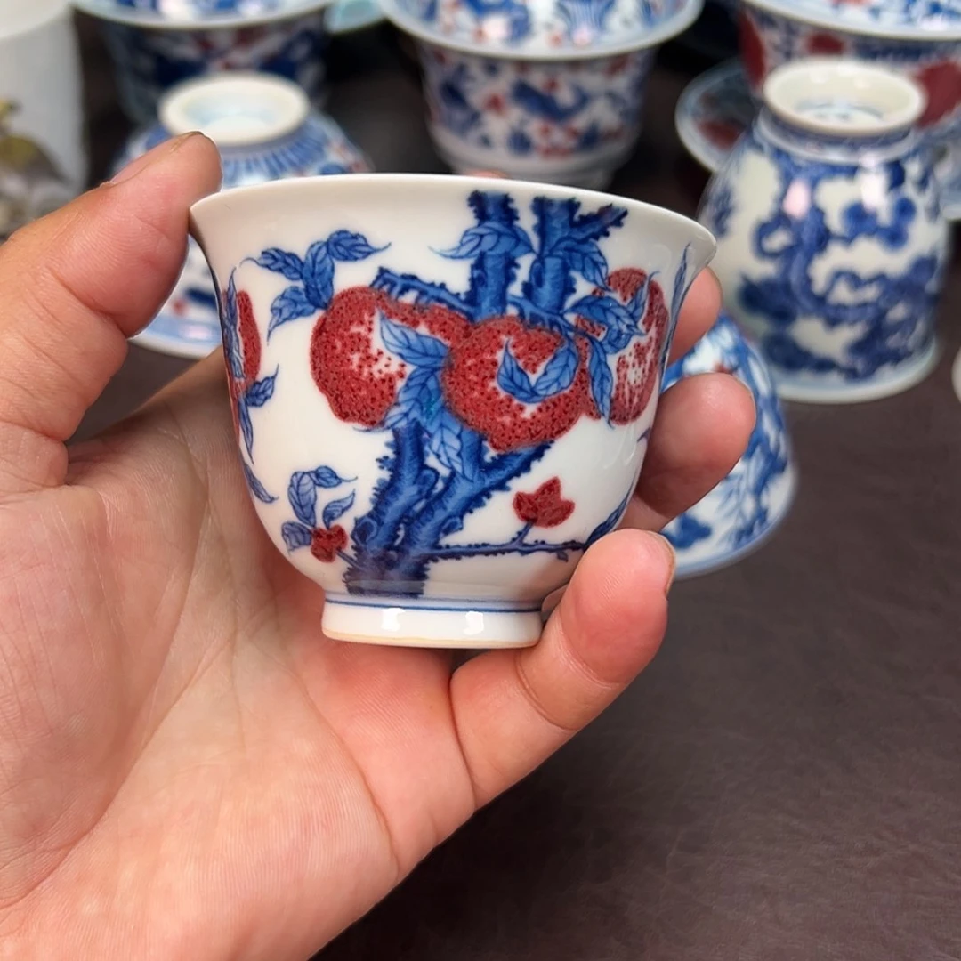 【闪购商品】金*脚景德镇陶瓷艺术杯