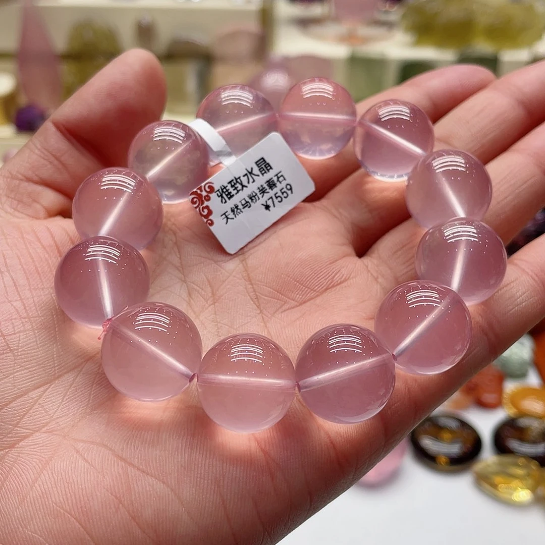 水晶手链未镶嵌粉晶