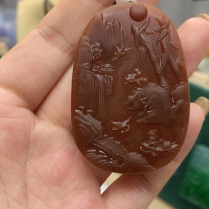 颈饰未镶嵌和田玉