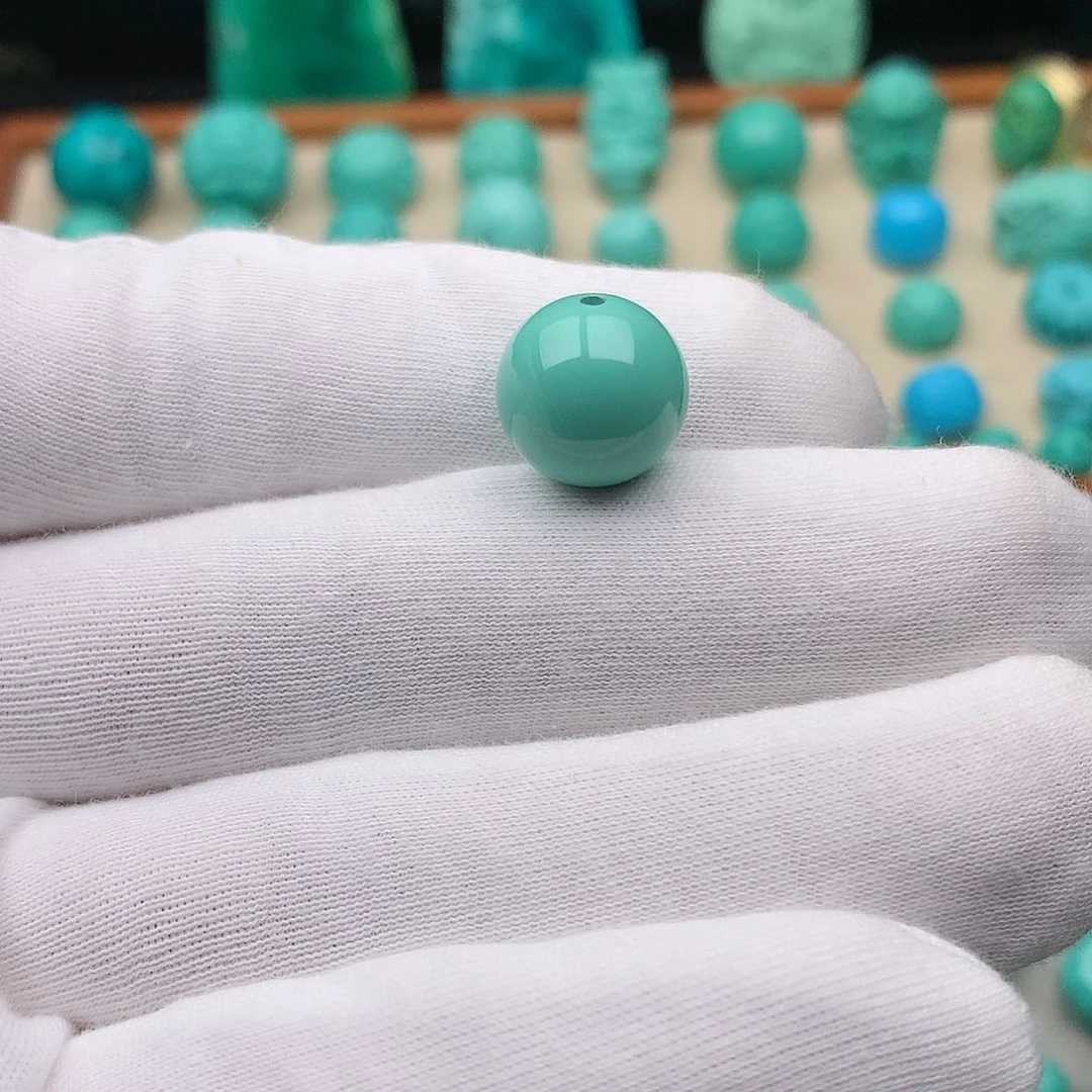 湖北原矿13mm光面圆珠