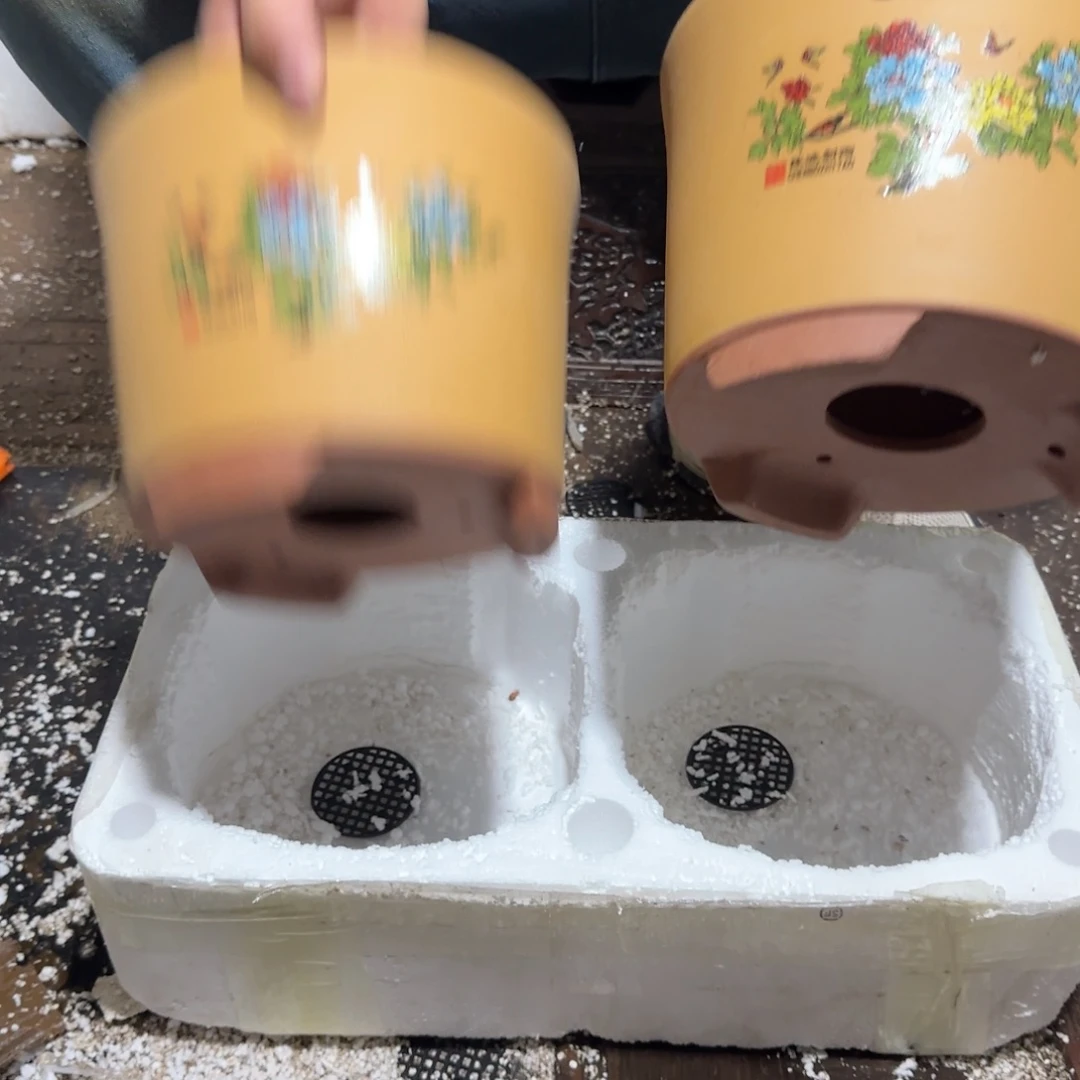 紫砂花盆口径17.13口径