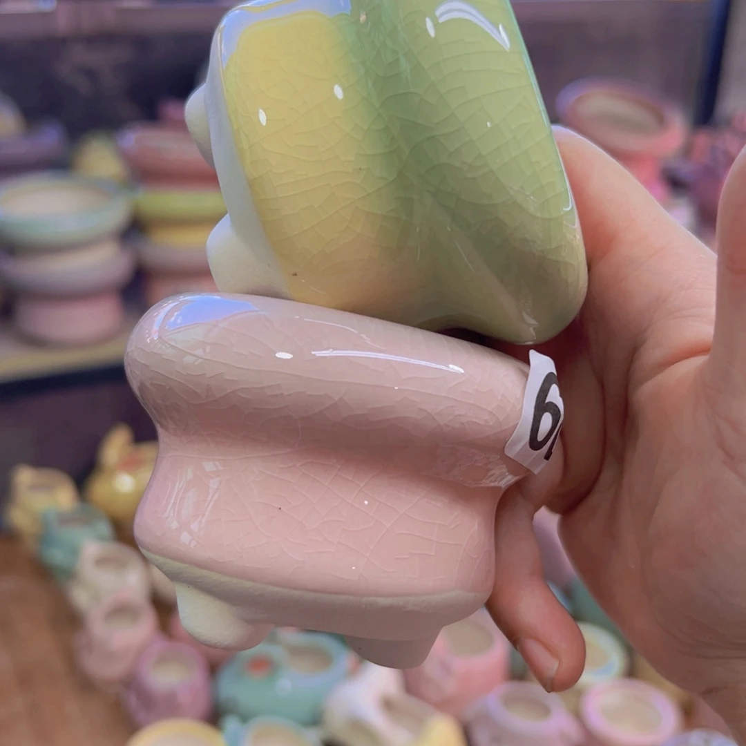 陶瓷花盆当场凑满12包邮