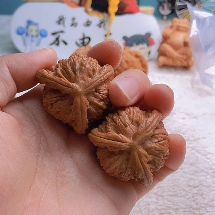 吊坠文玩核桃家***球三棱