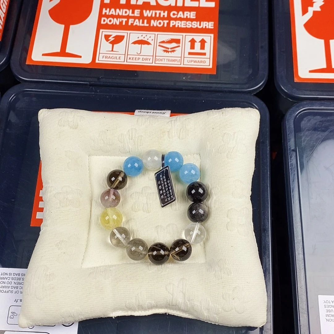 水晶银S925镶嵌手链