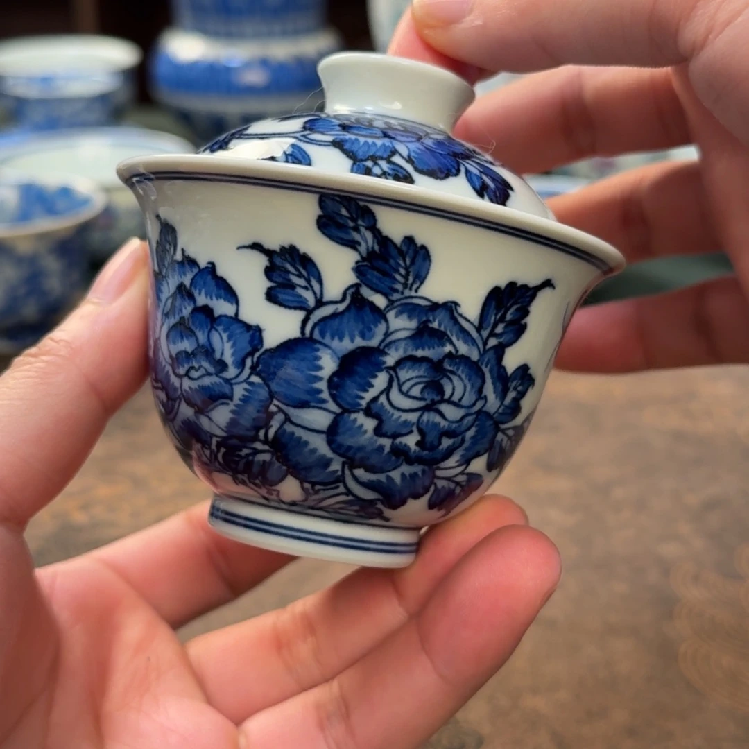 纯手工手绘陶瓷茶具