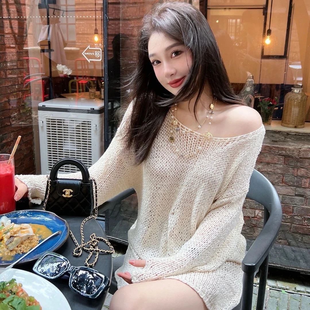 PP福利镂空毛衣pc0295