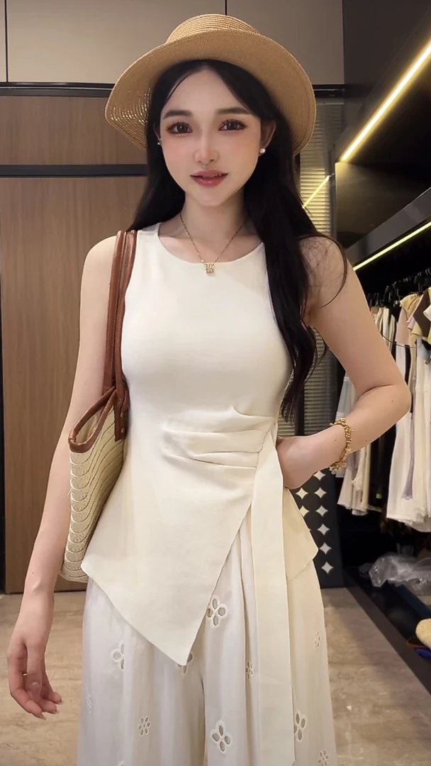 1（3866）设计感气质法式显瘦修身上衣