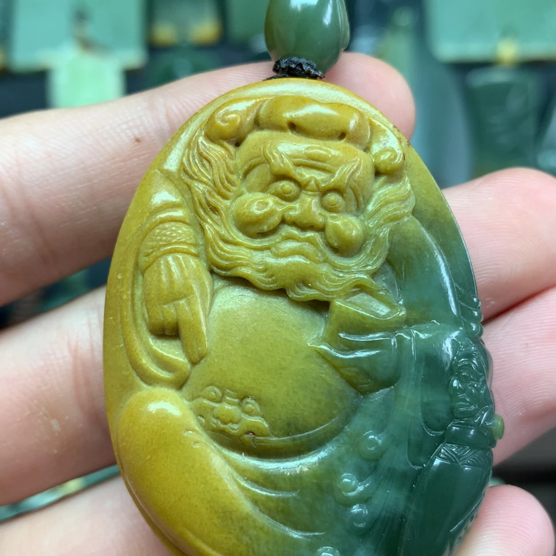 岫岩河磨玉（透闪石质玉）未镶嵌颈饰