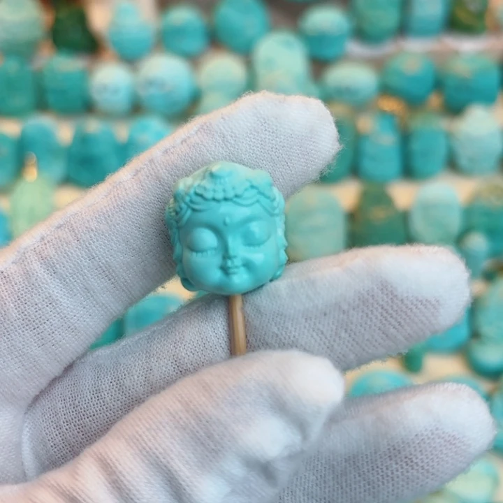 绿松石未镶嵌配饰