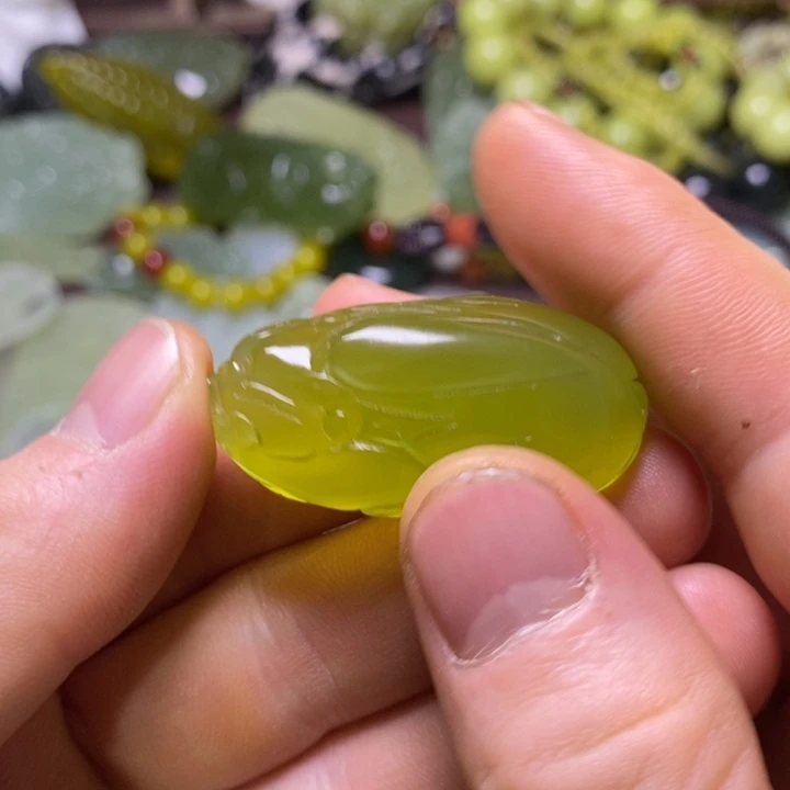 岫玉未镶嵌岫玉颈饰